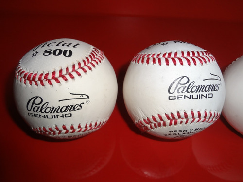 Imagen 2 de 5 de Pelota Beisbol Oficial Palomares Diamante X Unidad