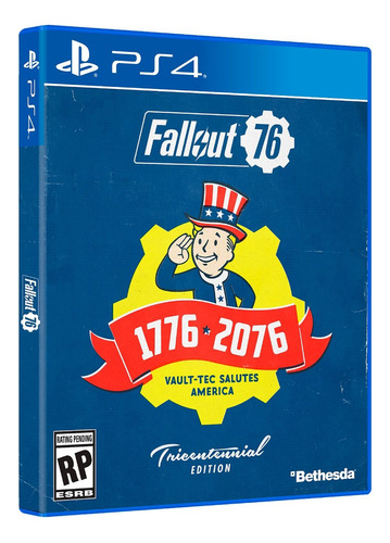 Juego Ps4 Fallout 76 Tricentenial Edition