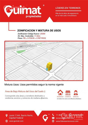 Imagen 4 de 12 de 16 Mts De Frente! Terreno - Villa Del Parque - Lideres En Terrenos