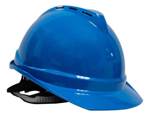 Casco De Seguridad Marca Evoiii Arnés Azul - Mundo Trabajo