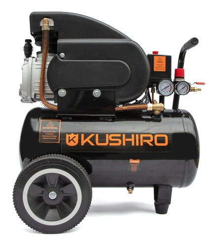 Compresor Electrico 25 Lts 2hp Kushiro K25 8 Bar