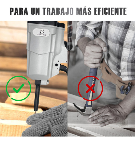 Zugzwang Sacador/removedor/extractor Neumatica Para Clavos