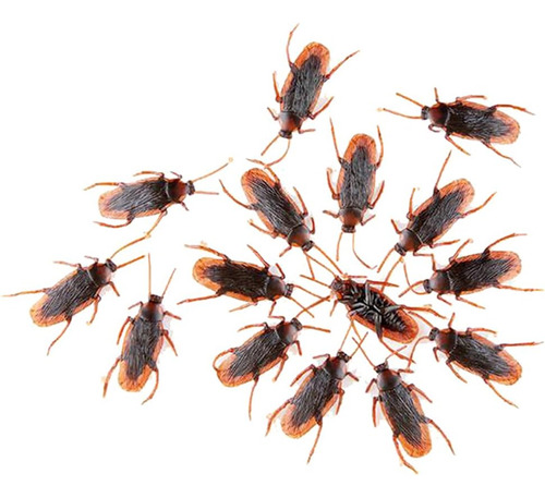 Gudves Broma Cucarachas Falsas Simulación De Goma Cucaracha
