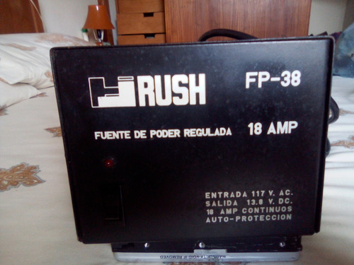 Fuente De Poder Regulada Hrush Fp-38  13,8 V 18 Amp