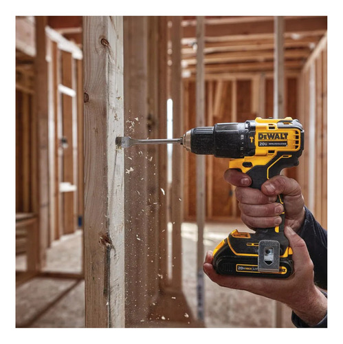 Taladro Percutor Inalámbrico Dewalt 20v Brushless Dcd709d2