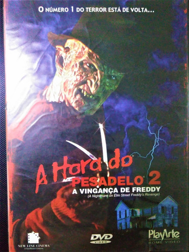 Imagem 1 de 3 de Dvd A Hora Do Pesadelo 2 - A Vingança De Freddy (raro)