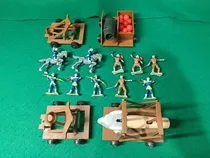 Comprar Exin Castillos Lote De Figuras Originales 14 Piezas Exc Cond