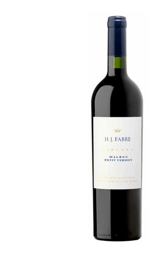 Vino Fabre H J Malbec Petit Verdot X750cc