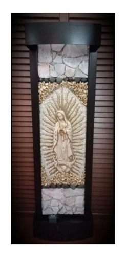 Fuente Decorativa Artesanal Paredluz Led Mod Virgen 1mtx30cm