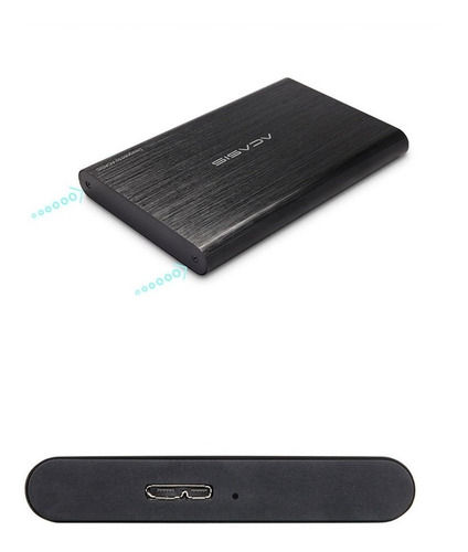 Case 2.5 Sata A Usb 3.0 Acasis De Plastico P/ Windows O Mac