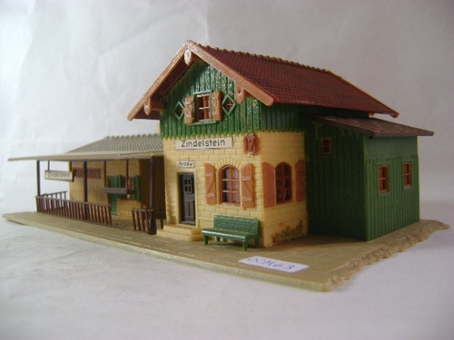 Imagen 4 de 10 de Nico Hermosa Estacion Zindelstein 20x10x7 Faller H0 (cch 63)