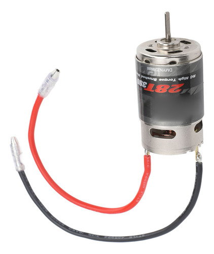 Motor Rc De Acero Inoxidable 28t, Alta Torsión Y Bajo Nivel