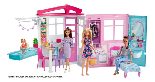 Barbie Estate Casa Con Alberca Y Accesorios