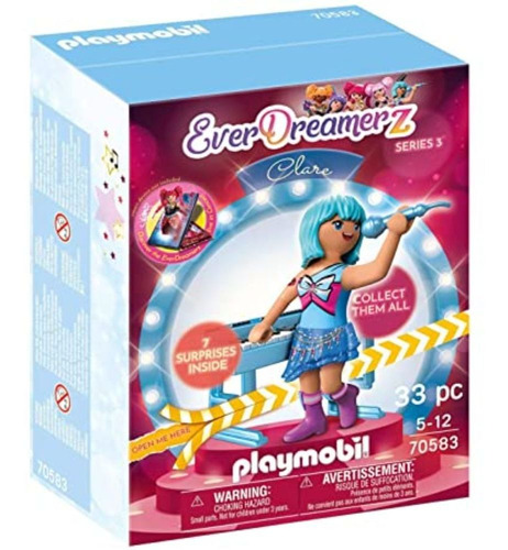Playmobil Everdreamerz Clare Mundo De La Música 70583
