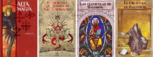 Libro D San Cipriano + Clavículas Salomón + Libro Alta Magia