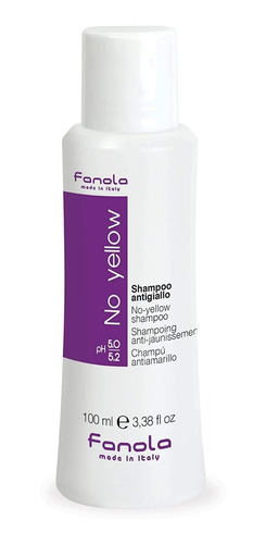 Fanola No Yellow 100 Ml Original Y Sellado