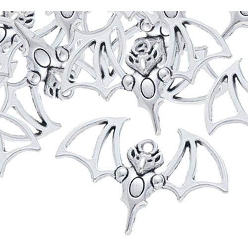 5 X 30 Uds Colgantes De Animales Dijes De Metal Plata
