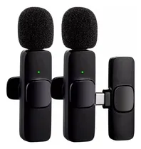 Comprar Micrófono Corbatero Inalámbrico K9 Tipo C Celular Y Tablet