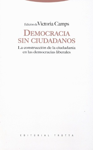 Libro Democracia Sin Ciudadanos Nvo