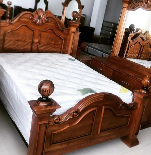 Imagen 3 de 9 de Juego De Habitación En Caoba Nuevo (8 09-) -3 76 -1699-