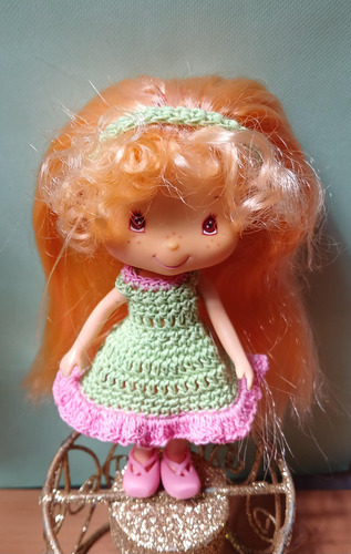Muñeca Rosita Fresita Bandai Cabello Reroot (Usado)