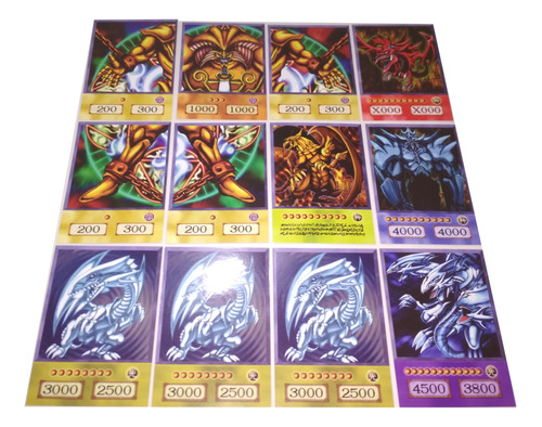 Exodia+3 Deuses Egípcios+ Horakhty+8 Cartas Versão Anime 