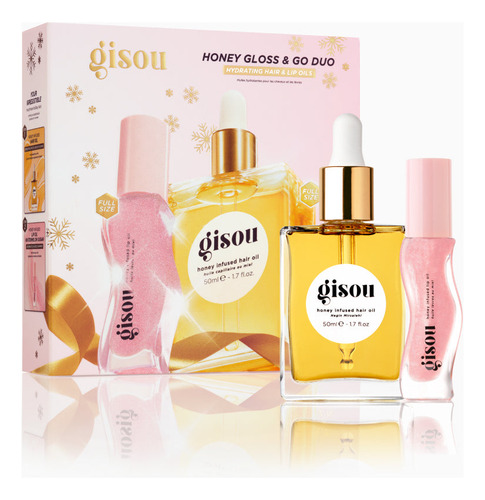 Gisou Set De Regalo Honey Gloss & Go Duo