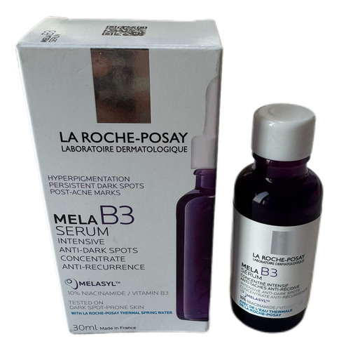 2 Piezas Sérum Concentrado Mela B3 La Roche-posay 30ml Normal Día/noche