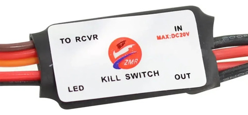 Chave Corta Ignição Cdi Opto Kill Switch Aeromodelo Dle Dla