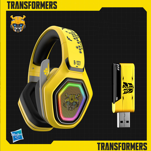 Auriculares Inalámbricos Para Juegos Transformers Tf-g01 Blu