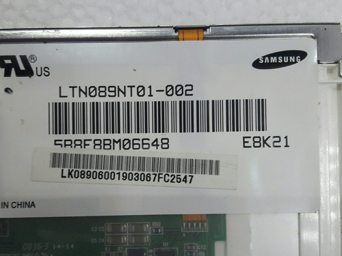 Pantalla Led 8.9 Pulgadas 40 Pines N/p: Ltn089nt01-002