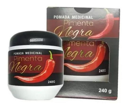 Creme Pimenta Negra 240g