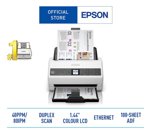 Escaner Epson Scanner Scanjet Red Color Duplex Ds-730n St