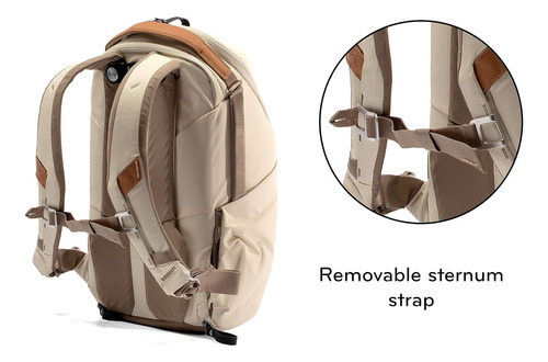 Peak Design Everyday Backpack Zip 15l Bone, Mochila De Mano