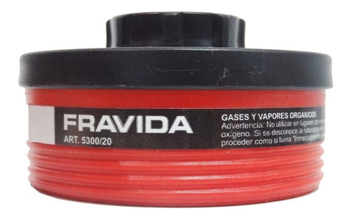 Imagen 1 de 5 de Filtro Fravida 5300/20 Vap. Organ Lacas Y Solvente X Unidad