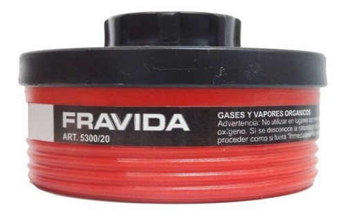 Filtro Fravida 5300/20 Vap. Organ Lacas Y Solvente X Unidad