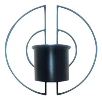 Comprar Macetero Colgante De Hierro Con Maceta De Hierro Deco Adorno