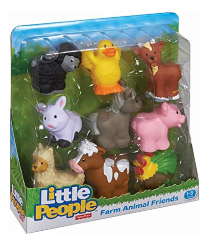 Set De Animales De Granja Little People - 9 Piezas Fisher-pr