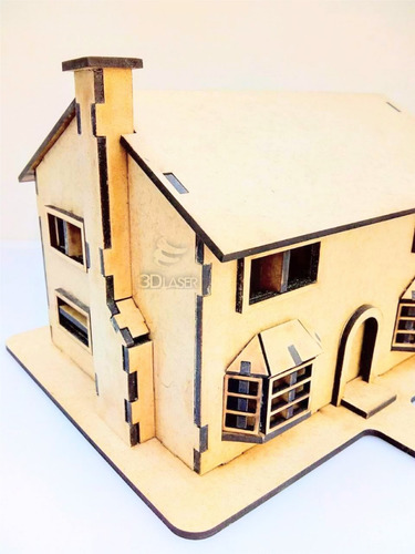 Casa Simpsons Mdf / Fibrofacil