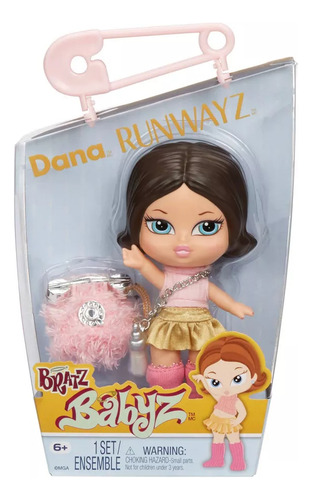 Muñeca Bratz Babyz Runwayz Dana