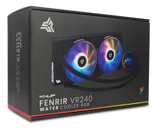 Water Cooler Duplo 240mm Led Rgb Cpu Intel Lga1700 Amd Am5