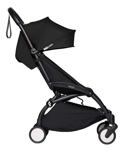 Imagen 2 de 4 de Cochecito de paseo Babyzen Yoyo² +6 2020 black con chasis color negro