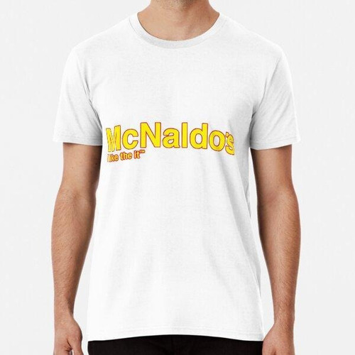 Remera Meme De Mcnaldo Me Gusta El It  Algodon Premium 