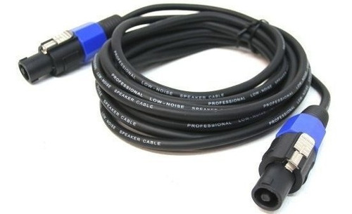 Cable De Audio Parquer Ficha Speakon A Speakon 6 Metros