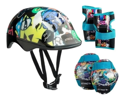 Kit Proteção Infantil Patins Skate Bicicleta Rollers - Es200