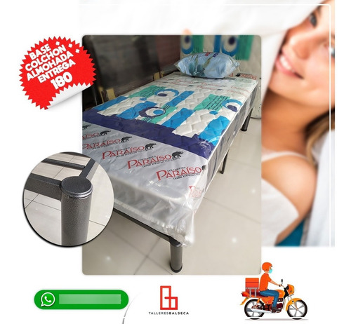Imagen 2 de 7 de Base De Cama Quito Para Colchon