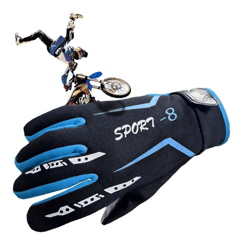 Guante De Moto-bici Sport Con Touch Para Celular Max Tuning