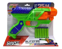 Comprar Pistola Lanza Dardos Blitzfire Quickshot Blaster Dart Zone