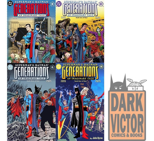 Superman And Batman Generations John Byrne Ingles En Stock