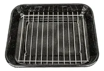 Comprar Asadera Rectangular N°6 Enlozada + Rejilla Jovifel